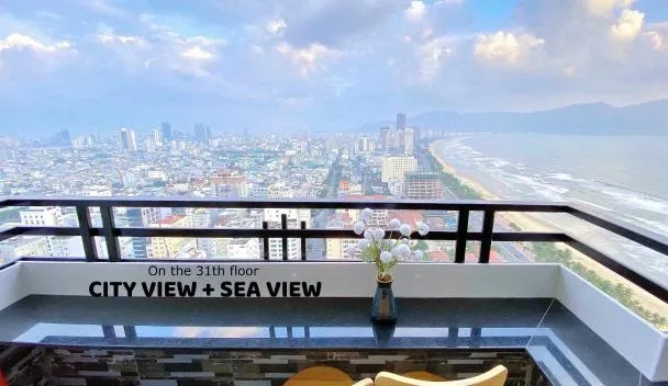 Ocean view sunrise at My Khe